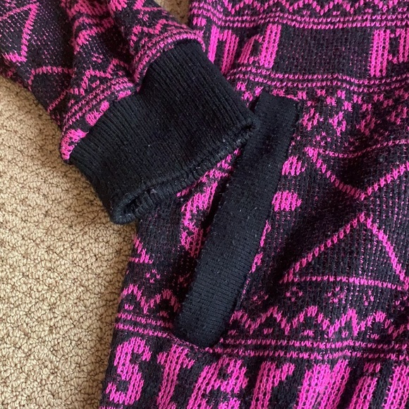 Skull Patterned Zip Up - Picture 3 of 5